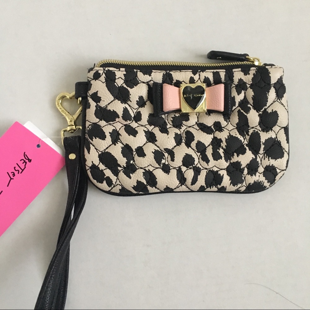 Betsy Johnson wristlet